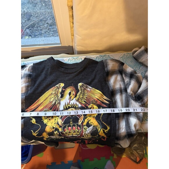 Reworked Upcycle Grunge Oversize Crop Queen Sweater M/L - Picture 3 of 4